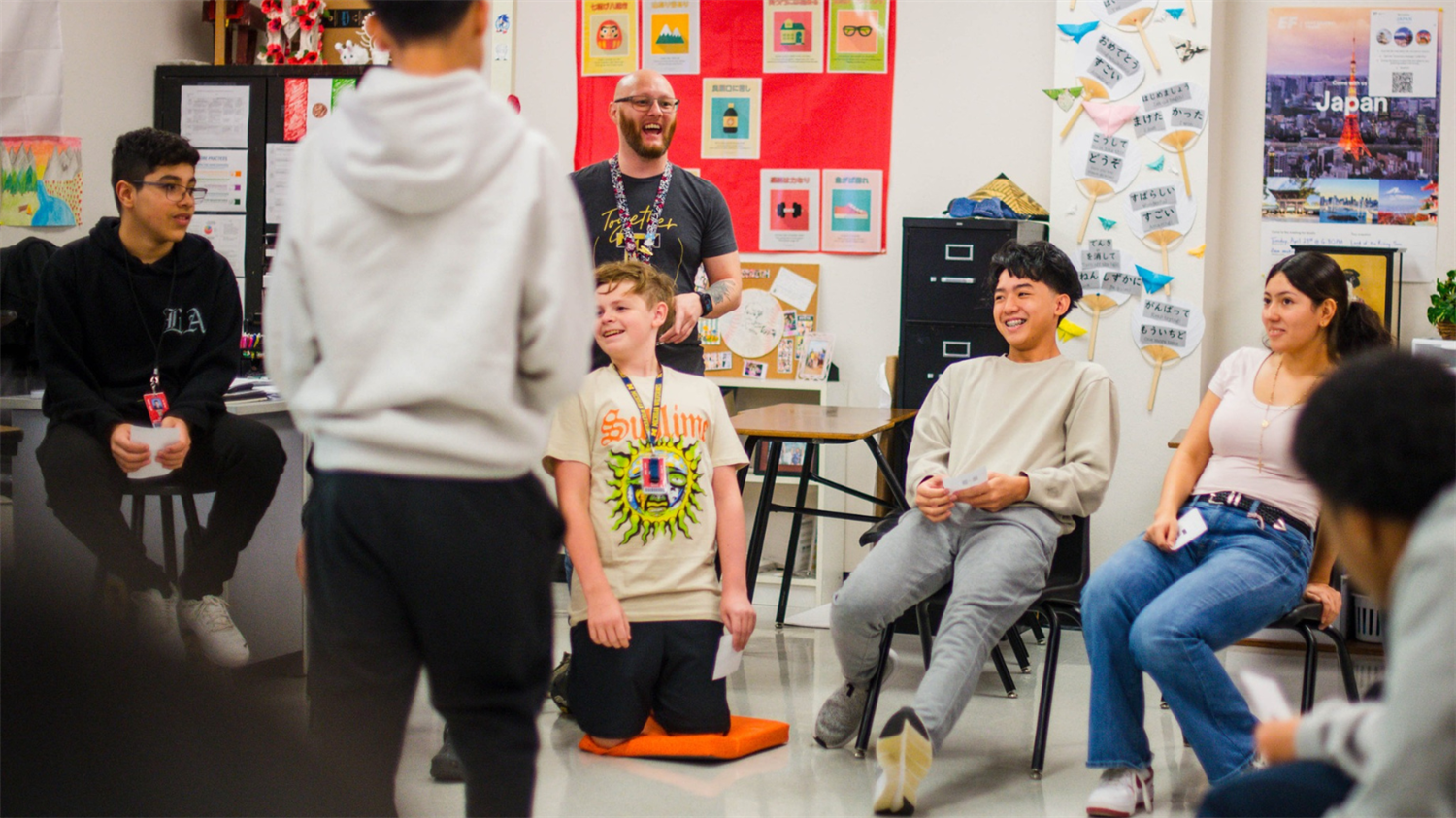 Japanese I at The Colony High School 